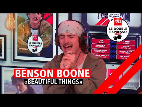Benson Boone interprète "Beautiful Things" dans Le Double Expresso RTL2 (22/03/24)