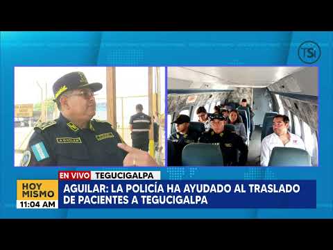 Aguilar: Personal médico de la policía nacional da apoyo a los médicos en Roatán