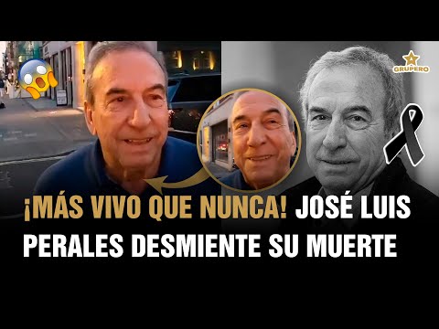 José Luis Perales desmiente su muerte