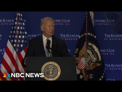 'More work to do': Biden praises economic progress following Fed rate cuts