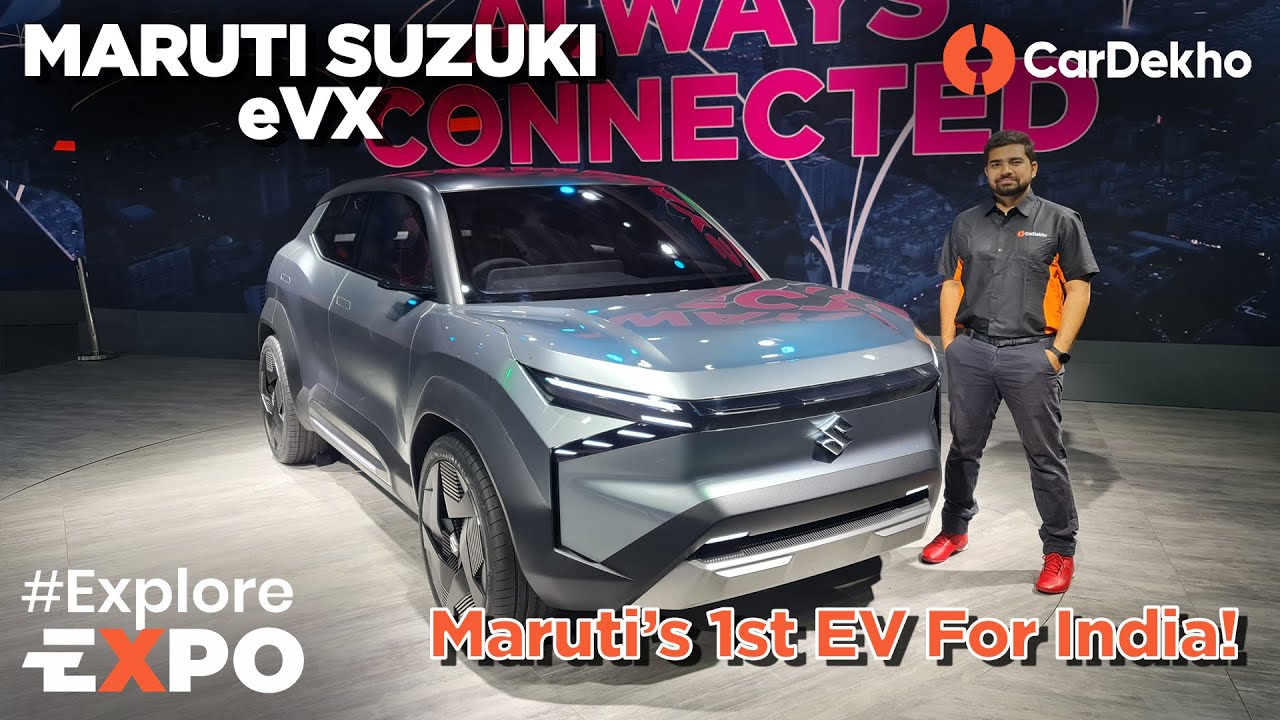 Maruti’s First EV Concept SUV For India Revealed | #ExploreExpo | AutoExpo 2023