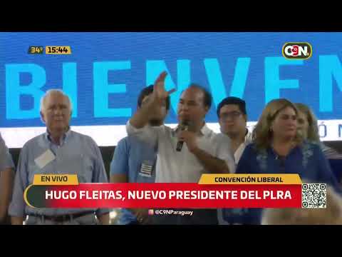 Convención Liberal: Hugo Fleitas, nuevo presidente del PLRA