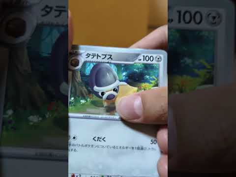 ポケカ開封