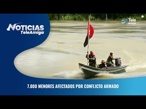 7.000 menores afectados por conflicto armado - Noticias Teleamiga