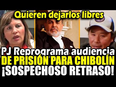 Lo quieren dejar libre! Reprograman audiencia de pedido de prisión preventiva a Chibolín y su mafia