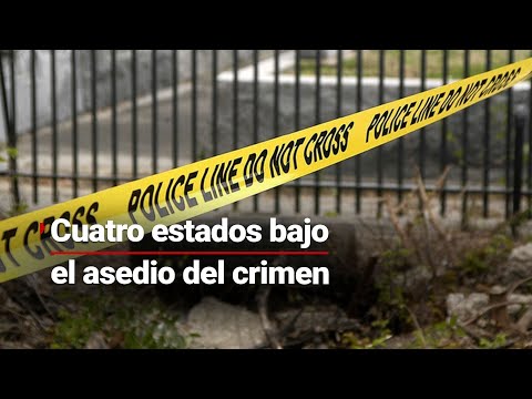 México en llamas: 4 estados están bajo el yugo del crimen organizado |  #MéxicoRojo