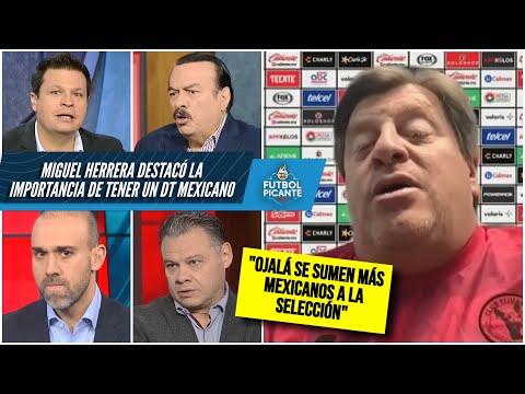 HERRERA sobre gestión de LOZANO: Hay momentos en que se ve bien, en otros le falta | Futbol Picante