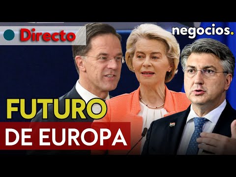 DIRECTO | Ursula Von der Leyen y Mark Rutte, primer ministro de los Países Bajos. Futuro de Europa