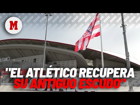 El Atlético de Madrid recupera su antiguo escudo  I MARCA