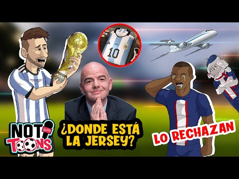 Esto le pasó al jersey con el que Messi ganó Mundial|¿PSG rechaza a Mbaappé?|Pogba se va a...