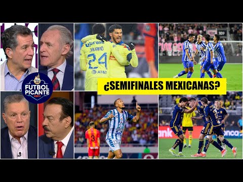 Los 4 equipos de LIGA MX con un pie en las semifinales de la CONCACAF Champions Cup | Futbol Picante