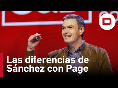 Sánchez y sus diferencias con Page al no mencionarle por su ausencia en la convención socialista