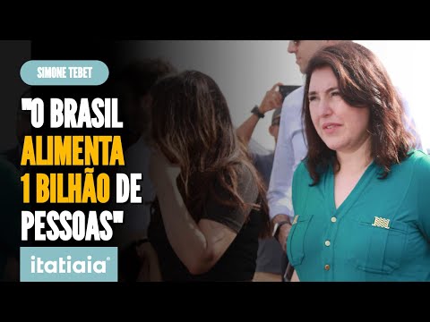 TEBET EXALTA AGRONEGÓCIO BRASILEIRO EM VISITA À FÁBRICA DA JBS, NO MATO GROSSO DO SUL