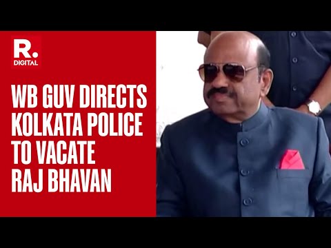 CV Ananda Bose Asks Kolkata Police To Vacate Raja Bhavan Premises, CRPF Likely To Take Over