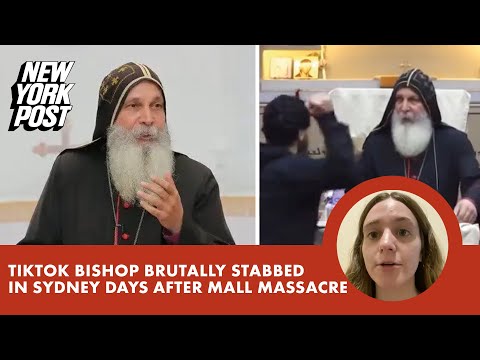 TikTok-famous bishop viciously stabbed during service in Sydney just days after mall massacre