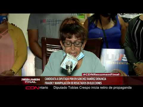 Candidata a diputada PRM en Sánchez Ramírez denuncia fraude  en resultados de elecciones