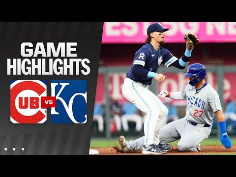 Cubs vs. Royals Game Highlights (7/26/24) | MLB Highlights