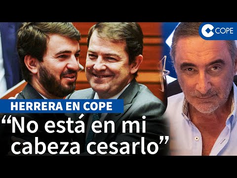 Mañueco, con Herrera: Si no hay circunstancias extraordinariamente graves, no convocaré elecciones