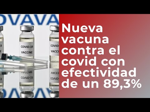 Nueva vacuna contra el covid-19 de Novavax tuvo una eficacia del 89% en un ensayo clínico