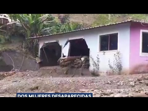 Dos mujeres desaparecidas tras aluvión en Chimborazo