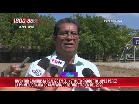Arranca campaña de reforestación en colegio capitalino – Nicaragua