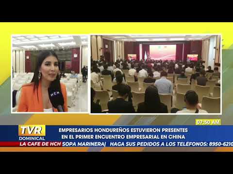 Empresarios hondureños estuvieron presentes en el primer encuentro empresarial en China