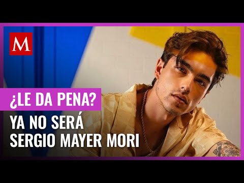 Sergio Mayer Mori revela que ya no usará el nombre de su papá