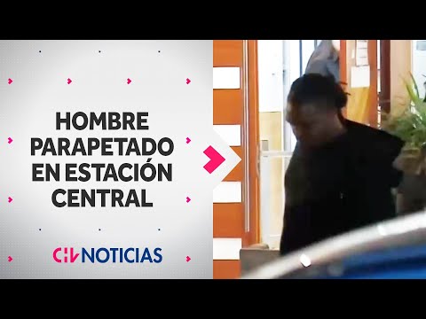 Hombre DISPARÓ NUEVE VECES desde balcón y se parapetó en edificio en Estación Central - CHV Noticias