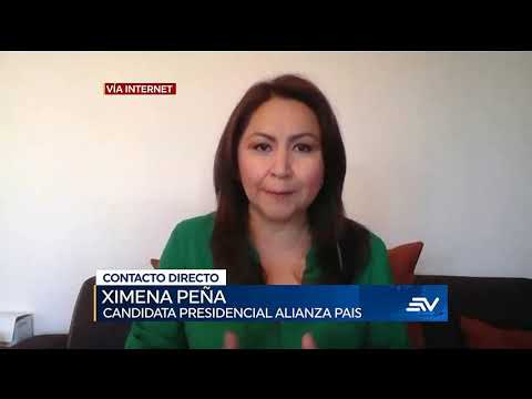 Ximena Peña dice que no es candidata del oficialismo