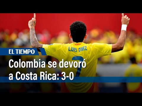 Colombia se devoró a Costa Rica: 3-0 | El Tiempo