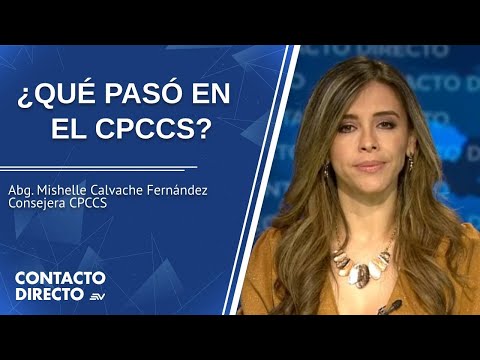 Entrevista con Mishelle Calvache Fernández - Consejera CPCCS | Contacto Directo | Ecuavisa