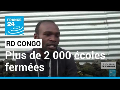 Conflit dans l'est de la RD Congo :  plus de 2 000 écoles ont fermé leurs portes depuis janvier
