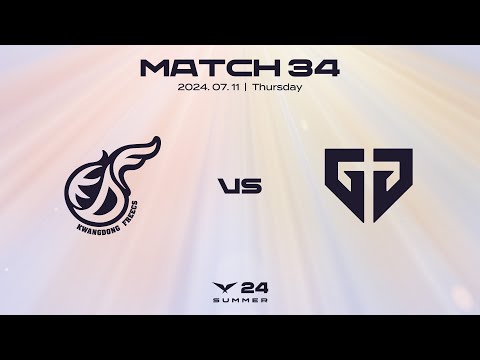 KDF vs. GEN | 매치34 하이라이트 | 07.11 | 2024 LCK 서머 스플릿