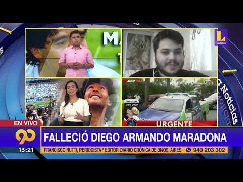 El panorama tras la muerte de Maradona - Entrevista a Francisco Nutti, periodista Argentino