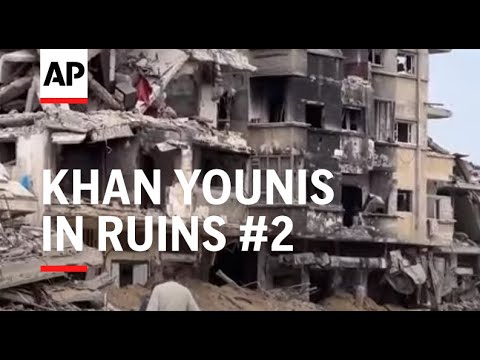 'The city is useless': Palestinians find Khan Younis in ruins after Israeli withdrawal