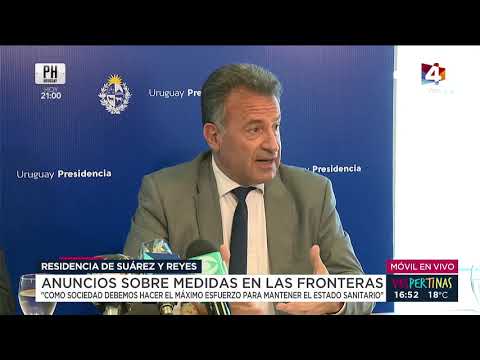 Vespertinas - Ministro Daniel Salinas: No recomendamos salir de fronteras