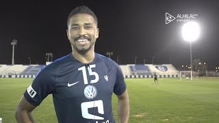 فيديو : بعد شائعات إنتقاله .. الشمراني يتحدّث لتطبيق الهلال