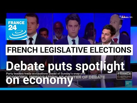 Spotlight on economy in French election debate, but what about foreign policy? • FRANCE 24 English