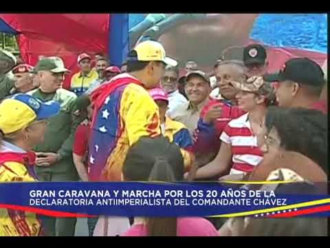 Maduro conmemora 20 años del discurso en la autopista en el que Chávez se declaró antiimperialista