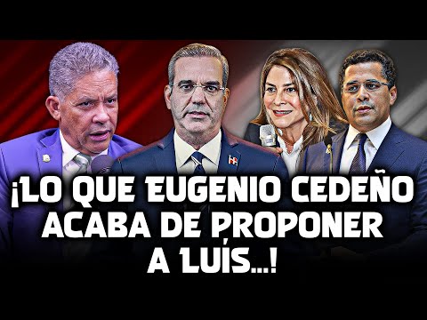 ¡Eugenio Cedeño Le Da Muy Malas Noticias A Todos Los Que Aspiran En El PRM! -Entrevista Reveladora-