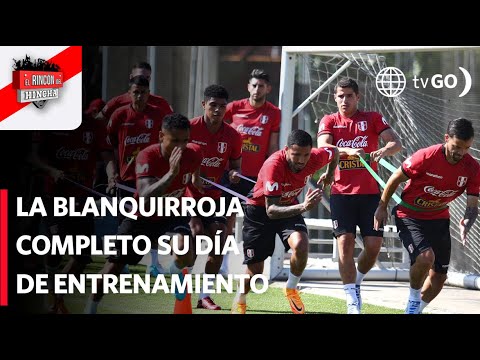 Selección peruana completó una nueva jornada de trabajos en Barcelona |  América Deportes