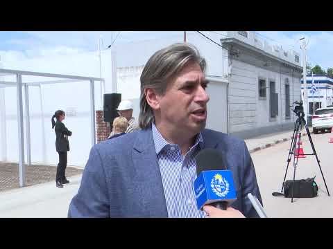 Declaraciones  del presidente de Mevir, Juan Pablo Delgado, en Canelones