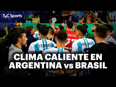 EL CLIMA CALIENTE EN EL MARACANÁ  PREVIA DEL PARTIDO, REPRESIÓN POLICIAL, PELEA, DECLARACIONES Y +