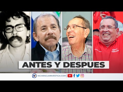 ?? ANTES Y DESPUÉS | Rostros políticos de Nicaragua