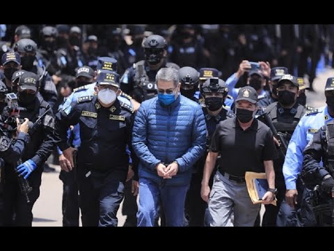 VIDEO: Expresidente Juan Orlando Hernández es extraditado a Estados Unidos