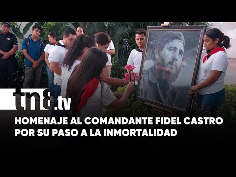 Rinden homenaje al comandante Fidel Castro a siete años de su paso a la inmortalidad