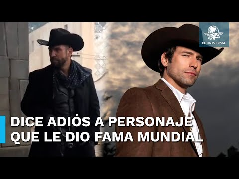 Rafael Amaya se despide de Aurelio Casillas, su personaje en “El Señor de los Cielos”