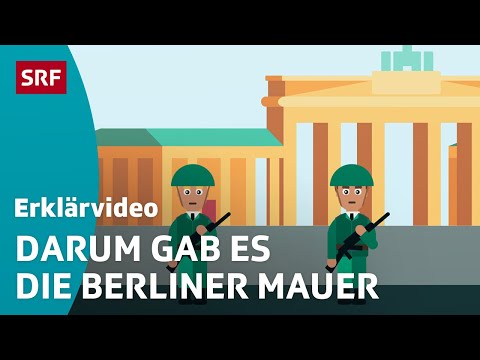 Die Berliner Mauer – einfach erklärt | Kindervideos | SRF Kids