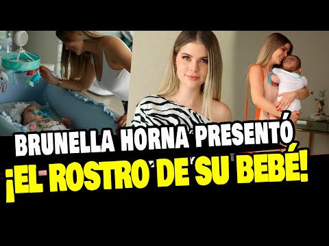 BRUNELLA HORNA PRESENTÓ EL ROSTRO DE SU BEBÉ ¡SE PARECE AL ABUELO!