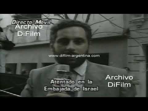 Ricardo Pipino - Adrian Maidana - embajada de Israel en Argentina 1992